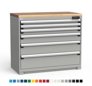 Stationary Drawer Cabinets