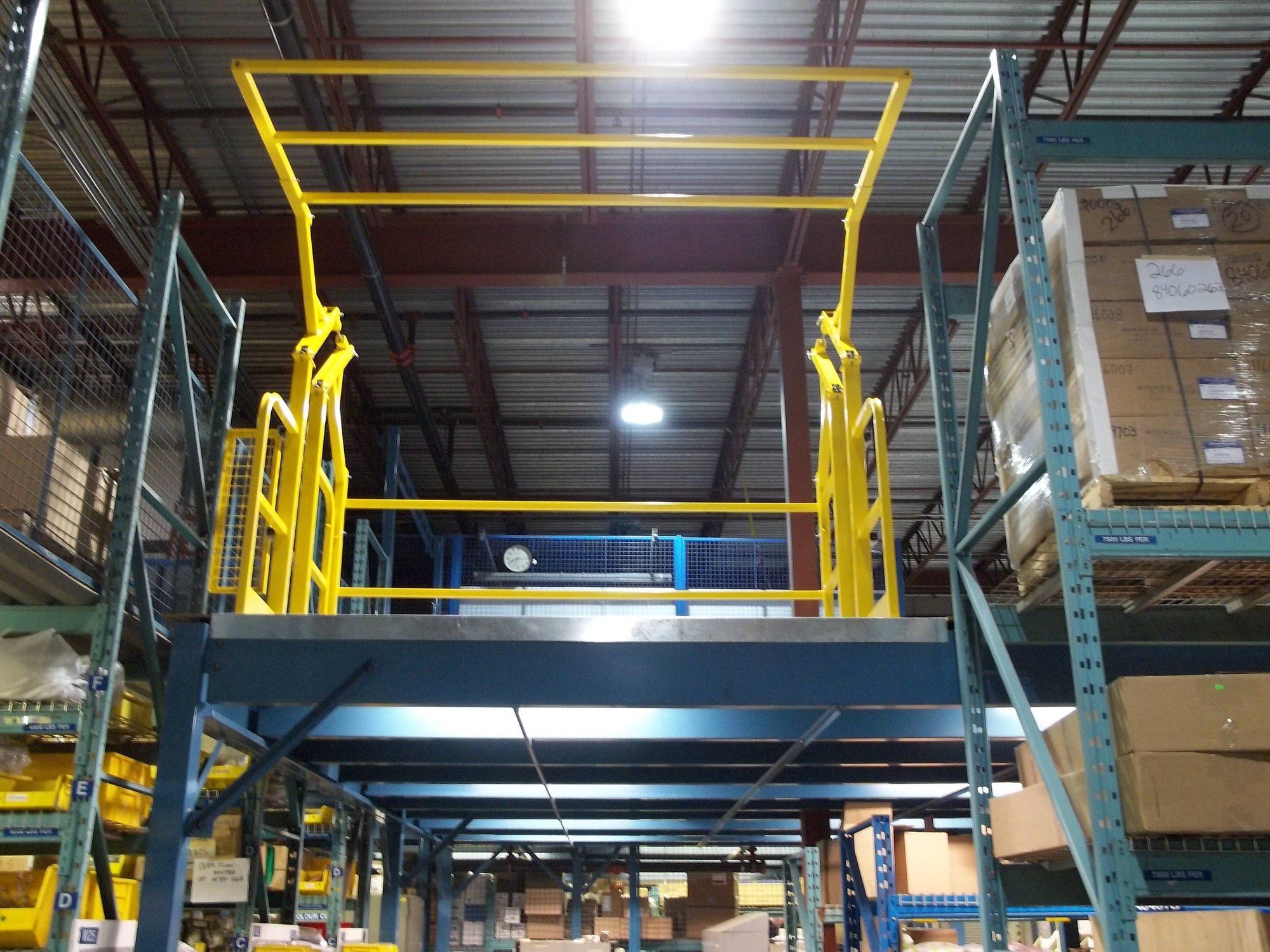 Safety Gate on Mez-1